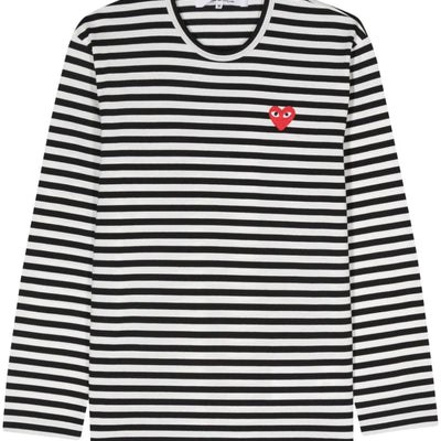 Comme Des Garcons Comme Des GarÃ§ons Striped cotton t-shirt