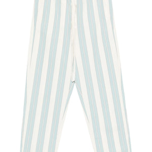 Forte Forte Striped drawstring trousers