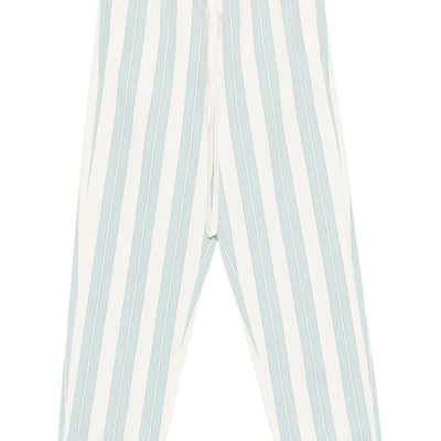 Forte Forte Striped drawstring trousers