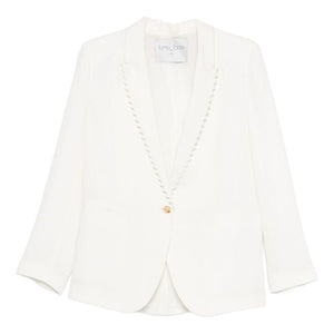 Forte Forte Linen single-breasted jacket