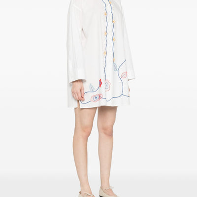 Forte Forte Embroidered cotton shirt