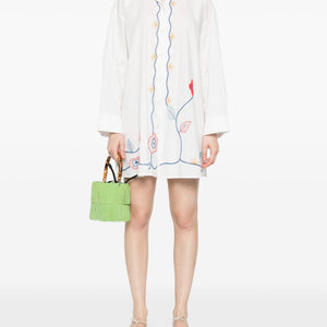 Forte Forte Embroidered cotton shirt