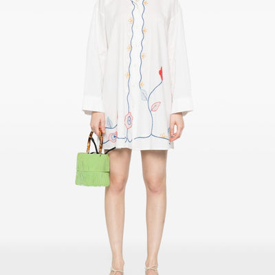 Forte Forte Embroidered cotton shirt