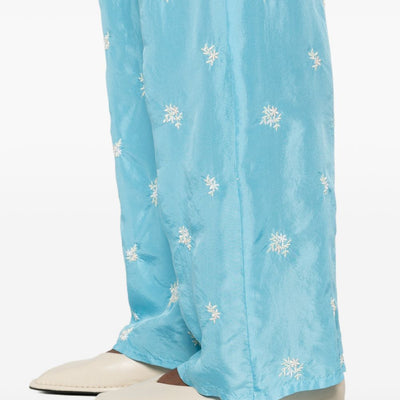 Forte Forte Embroidered silk trousers