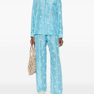 Forte Forte Embroidered silk trousers