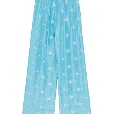 Forte Forte Embroidered silk trousers