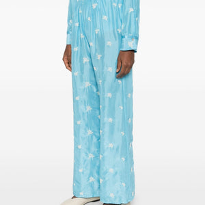Forte Forte Embroidered silk trousers