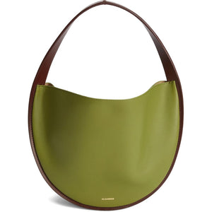Jil Sander Pivot Leather Shoulder Bag