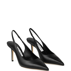 Jimmy Choo Love leather slingback pumps