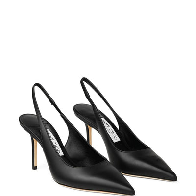 Jimmy Choo Love leather slingback pumps