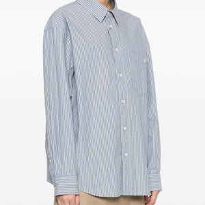 Dunst Striped cotton shirt