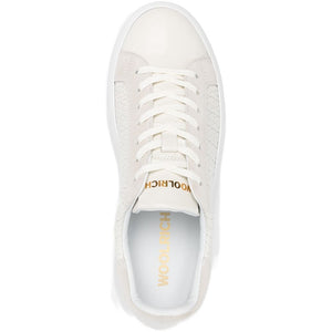 Woolrich Chunky Court leather sneakers