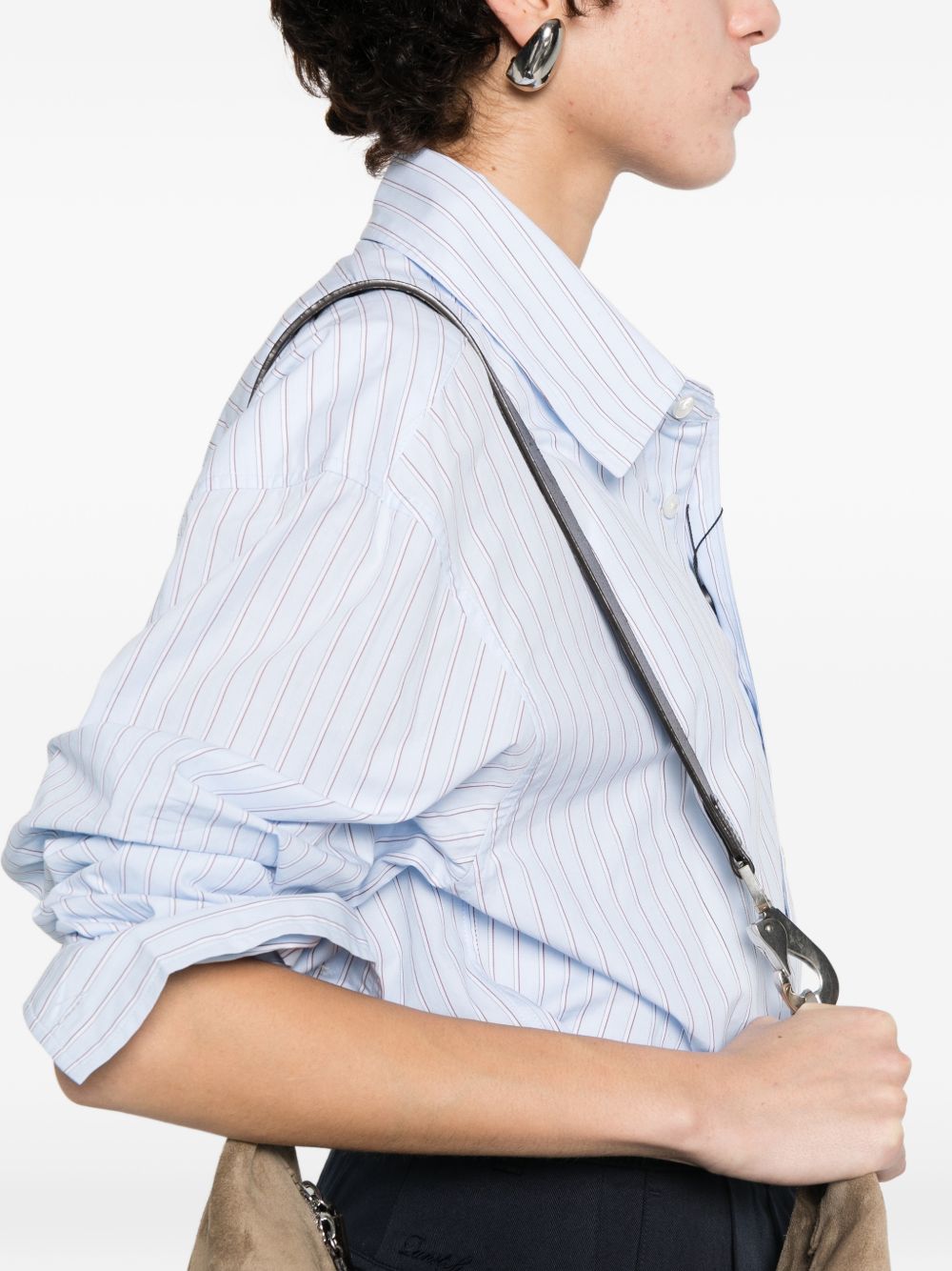 Dunst Striped cotton shirt
