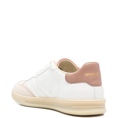 Woolrich Double U Leather Sneakers