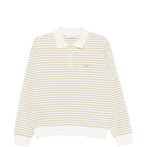 Dunst Striped cotton polo shirt