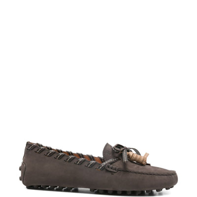 Tod'S Gommino suede leather loafers