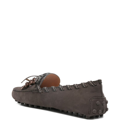 Tod'S Gommino suede leather loafers