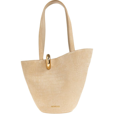 Jacquemus Le Bambola Moyen leather bucket bag