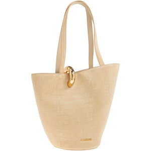 Jacquemus Le Bambola Moyen leather bucket bag