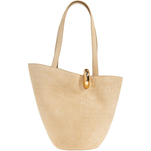 Jacquemus Le Bambola Moyen leather bucket bag