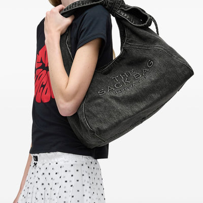 Marc Jacobs The Bow Denim Mini Sack Bag