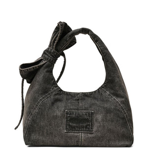 Marc Jacobs The Bow Denim Mini Sack Bag