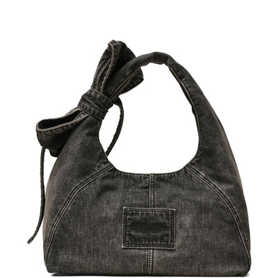 Marc Jacobs The Bow Denim Mini Sack Bag