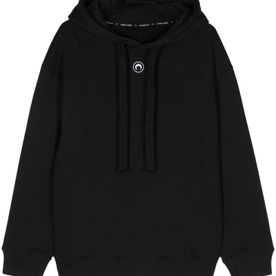 Marine Serre Moon cotton hoodie