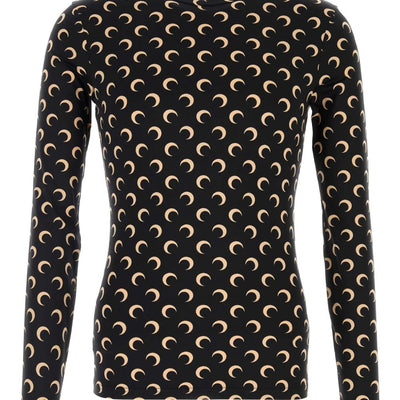 Marine Serre Moon crewneck top