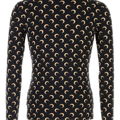 Marine Serre Moon crewneck top