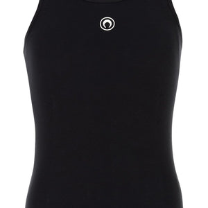 Marine Serre Moon cotton tank top