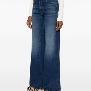 Mother The Hustler Roller Sneak denim jeans