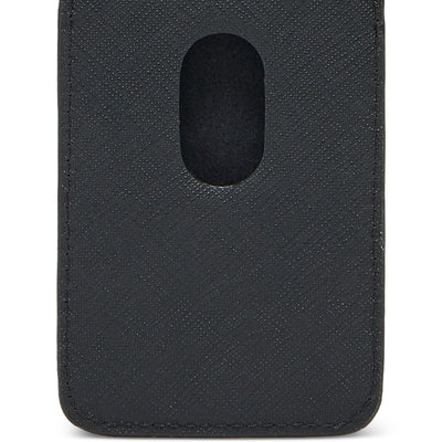 Emporio Armani Asv Regenerated Saffiano Magnetic Card Holder