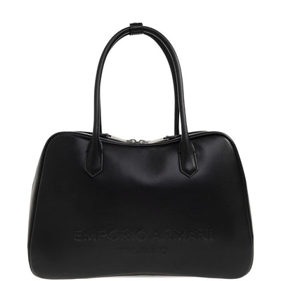 Emporio Armani Eagle Club Capsule Collection Soft Leather Shoulder Bag
