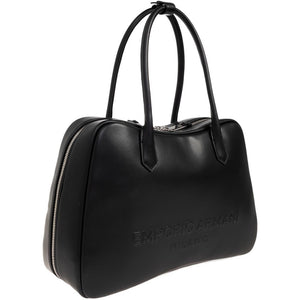 Emporio Armani Eagle Club Capsule Collection Soft Leather Shoulder Bag