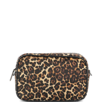 Golden Goose Mini Star Bag In Animal-Print Pony Skin With Tone-On-Tone Star