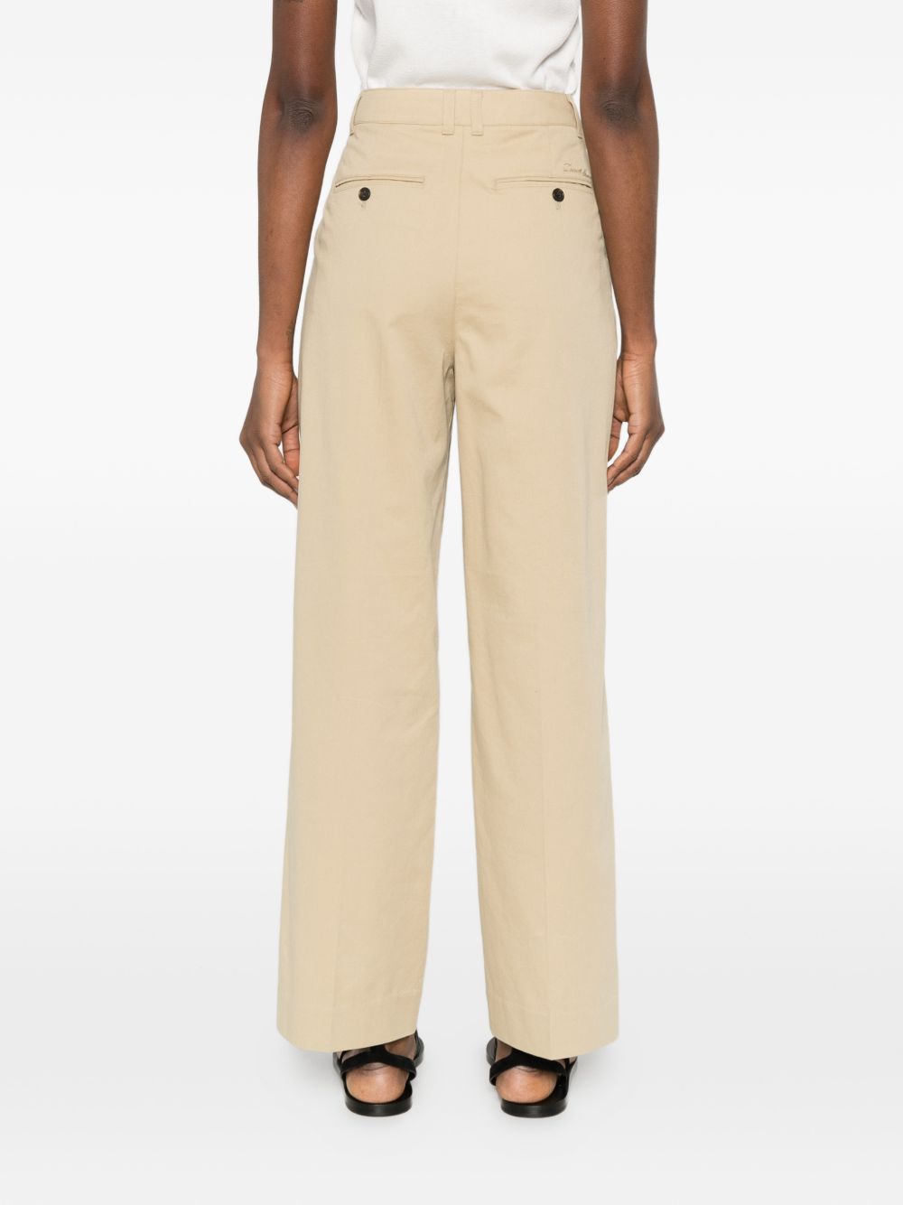 Dunst Cotton blend chino trousers