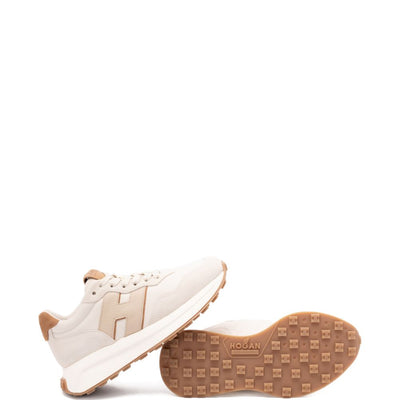 Hogan H641 Leather Sneakers.