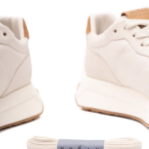 Hogan H641 Leather Sneakers.