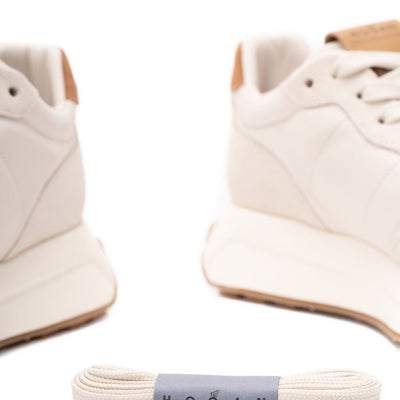 Hogan H641 Leather Sneakers.