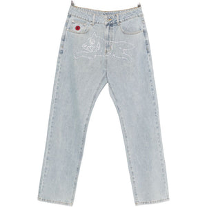 Icecream Crystal Running Dog denim jeans