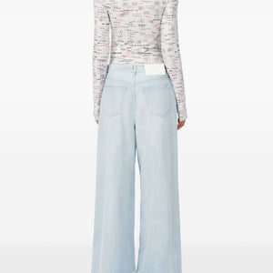 MM6 Maison Margiela Wide-leg denim jeans