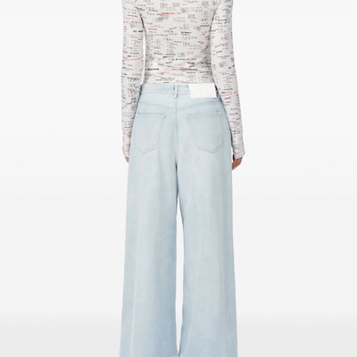 MM6 Maison Margiela Wide-leg denim jeans