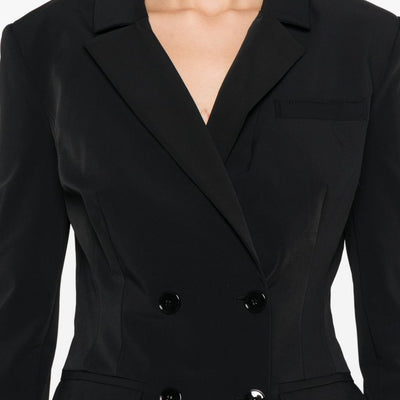 Elisabetta Franchi Belted double-breasted jacket