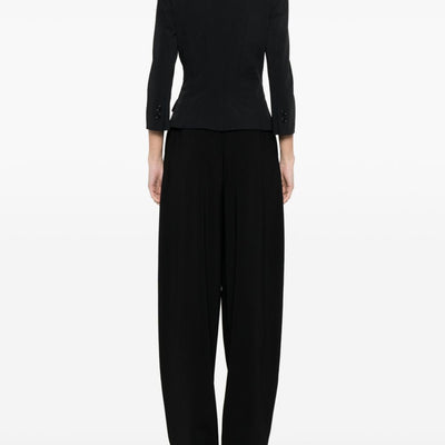 Elisabetta Franchi Belted double-breasted jacket
