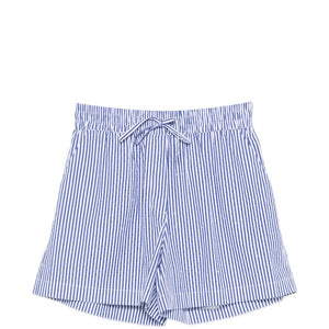 Parosh Striped cotton shorts