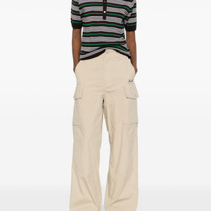 Parosh P.A.R.O.S.H. Nylon and cotton trousers