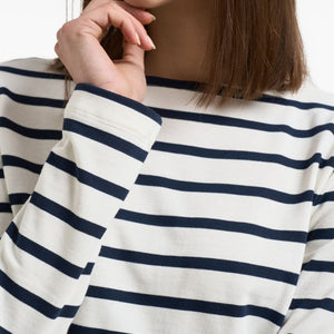 Semicouture Carmelita striped cotton sweater