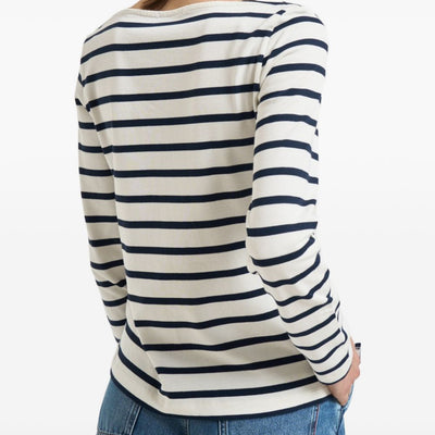 Semicouture Carmelita striped cotton sweater