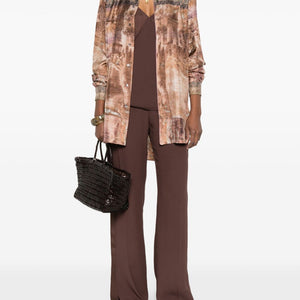 Pierre Louis Mascia Printed silk shirt